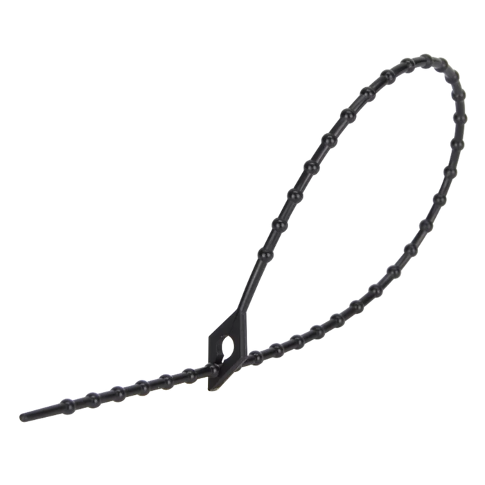 Tracon gyöngyös kábelkötegelő, gyorskötöző 100x1,2 mm 100F-GY