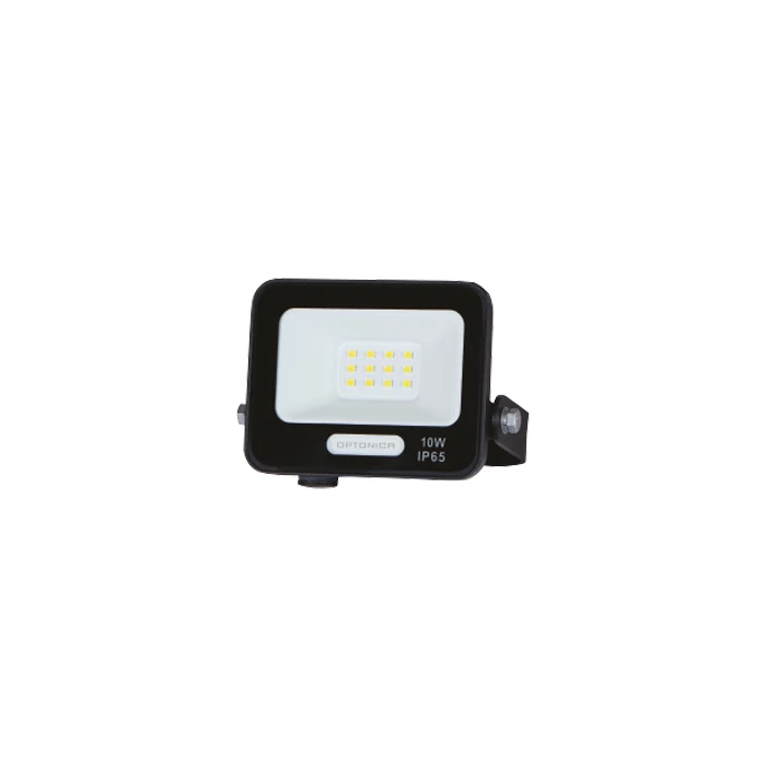 Optonica LED reflektor 10W 900lm 3000K fekete IP65 15818