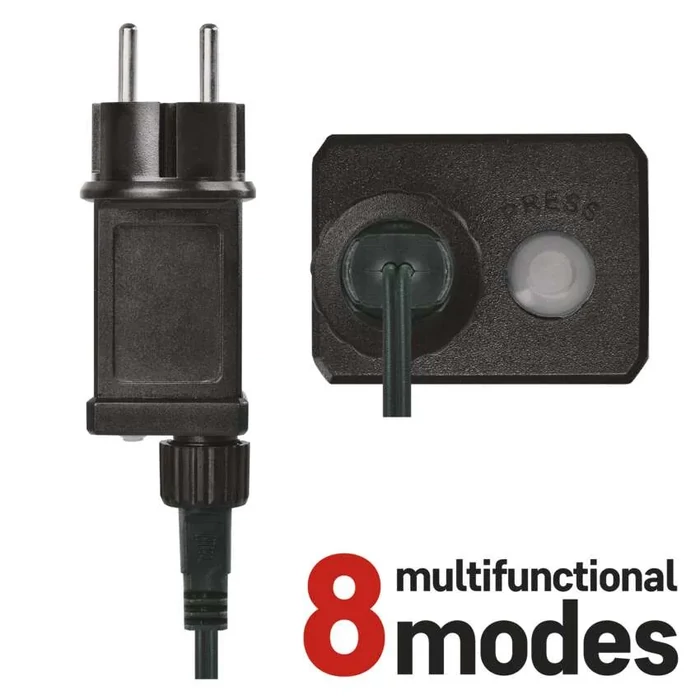 Emos LED karácsonyi fényfüzér kültéri és beltéri 12m meleg fehér IP44 D4AW09