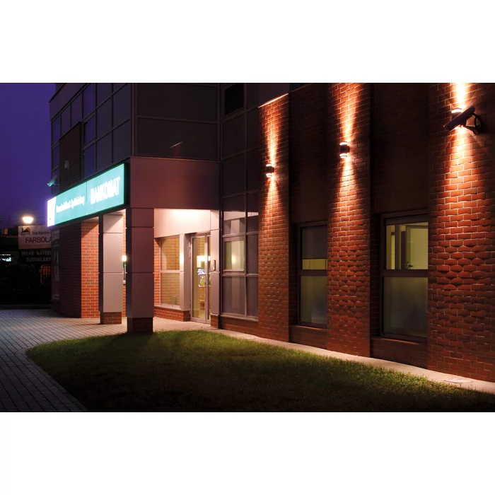 Kanlux kültéri fali fekete lámpa 2xGU10 IP44 ZEW 235J-B 22440