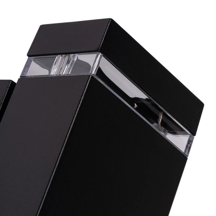 Kanlux kültéri fali fekete lámpa 2xGU10 IP44 ZEW 235J-B 22440