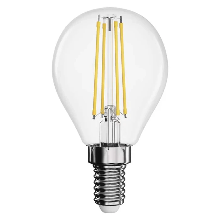 Emos filament LED izzó kisgömb E14 6W 810lm 2700K meleg fehér ZF1240