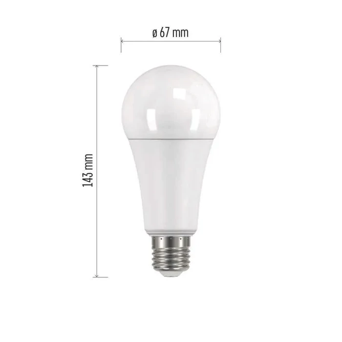 Emos Classic LED izzó E27 17W 1900lm 2700K meleg fehér A67 ZQ5173