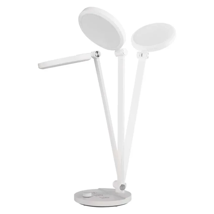 Emos Charles LED asztali lámpa fehér 7,6W 550lm CCT IP20 Z7628W