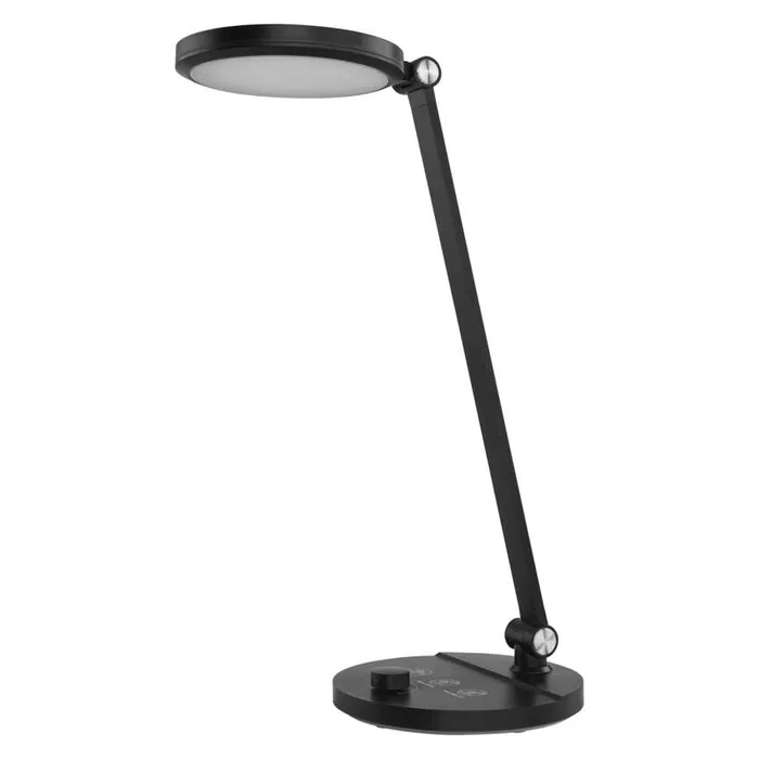 Emos Charles LED asztali lámpa fekete 7,6W 550lm CCT IP20 Z7628B