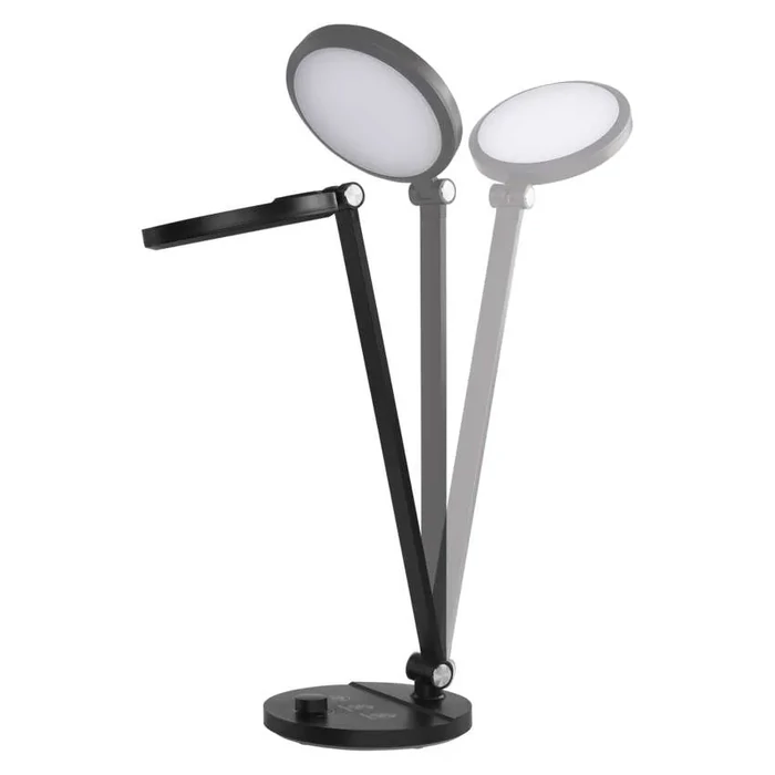 Emos Charles LED asztali lámpa fekete 7,6W 550lm CCT IP20 Z7628B
