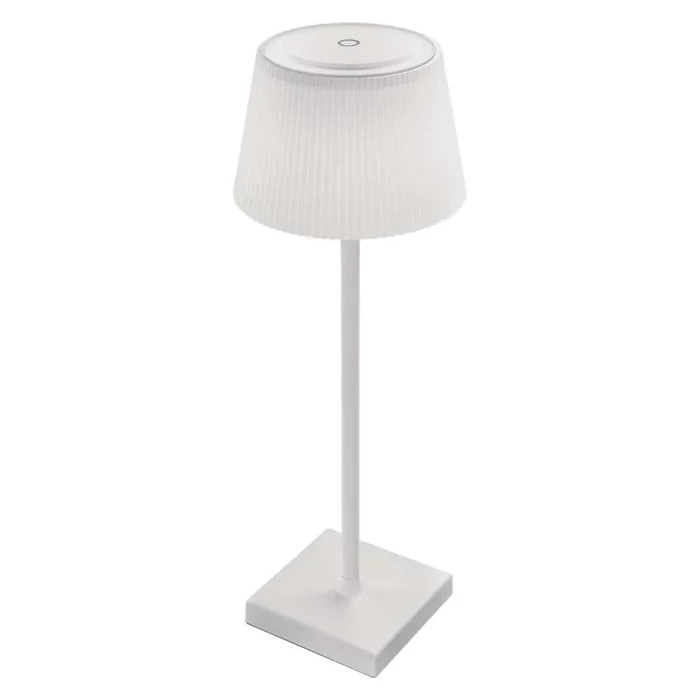 Emos Katie LED asztali lámpa fehér újratölthető 4W 250lm CCT IP44 Z7630W