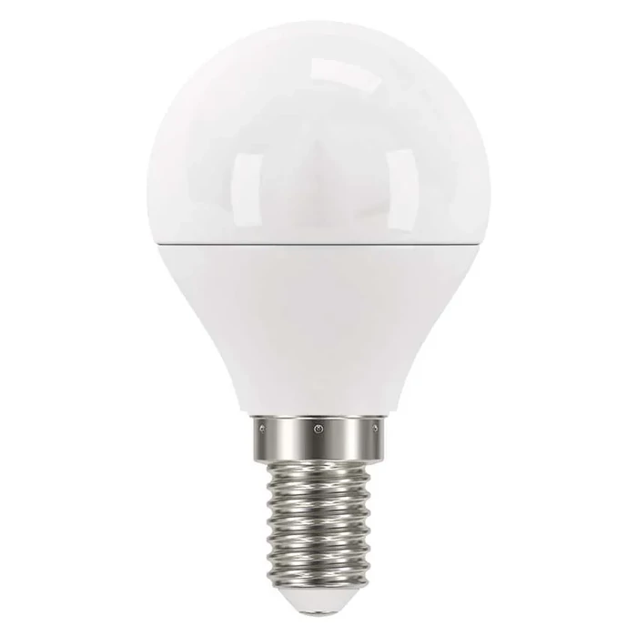 Emos LED izzó kisgömb E14 5W 2700K meleg fehér 470lm ZQ1220