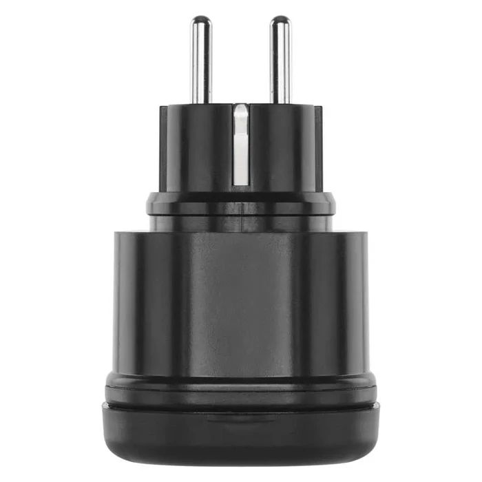 Emos GoSmart okos WIFI dugalj csatlakozóaljzat csapófedéllel fekete IP44 IP-3006S P5532