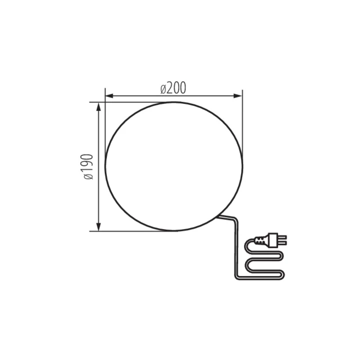 Kanlux STONO 20 kültéri lámpa E27 24654