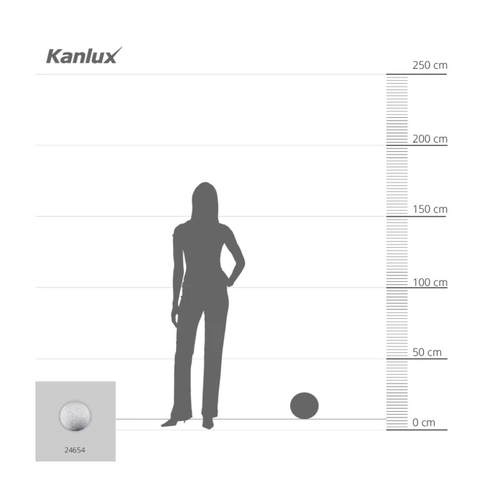 Kanlux STONO 20 kültéri lámpa E27 24654