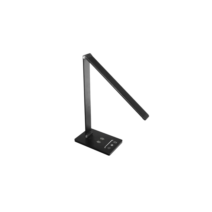Optonica LED Asztali lámpa, vezeték nélküli töltés, fekete, CCT, 3000K-6000K 5W 250 Lm 261