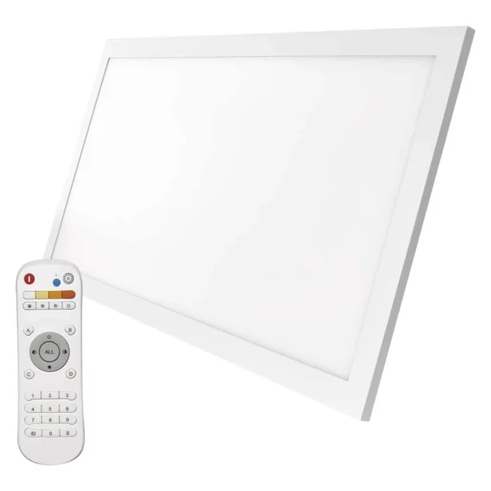 EMOS LED mennyezeti falon kívüli dimmelhető panel 2700–6000K RIVI 300×600×52 mm 25W 210–2100 lm ZM5172