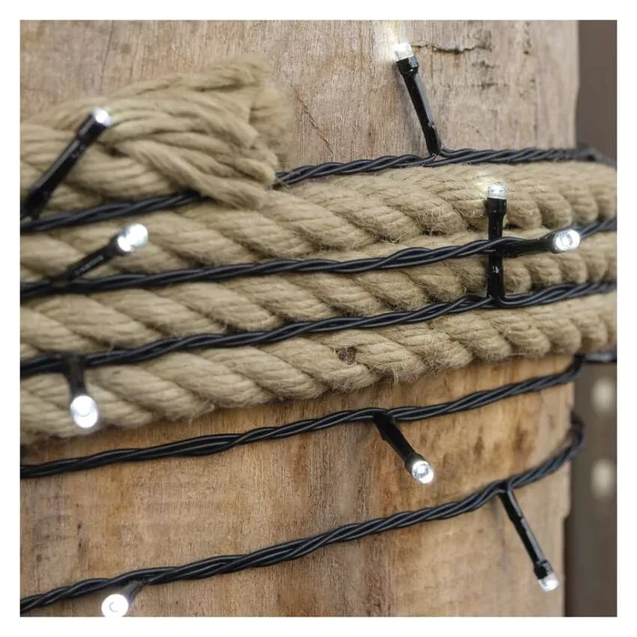 Emos karácsonyi fényfüzér sorolható 5m 50 LED hideg fehér ZY1924