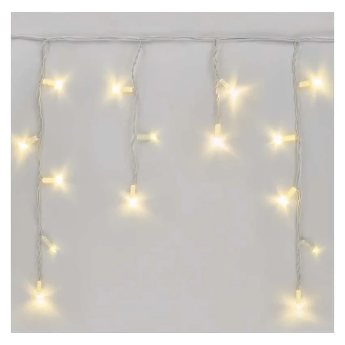 EMOS Profi LED sorolható füzér, villogó – jégcsapok, 3 m, 3×0,4 m kültéri, meleg fehér D2CW04