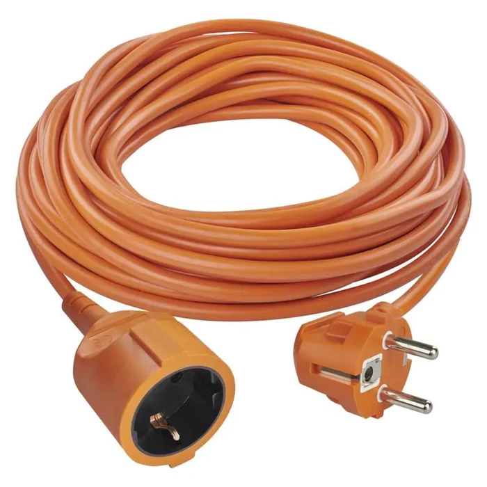 Emos lengő hosszabbító 15m 1 aljzat narancssárga PVC 250V H05VV-F3G 3x1,5 mm2 P01215R