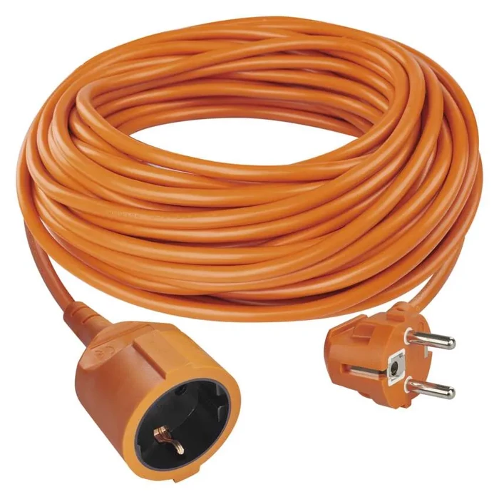 Emos lengő hosszabbító 30m 1 aljzat narancssárga H05VV-F3G PVC 250V 3X1,5 mm2 P01230R