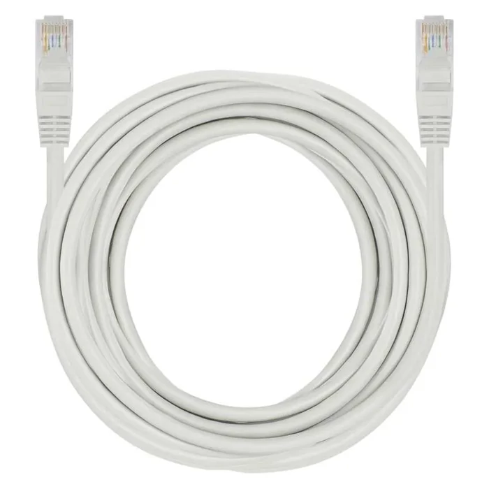 Emos szerelt UTP patch kábel 5m Cat5e szürke S9125