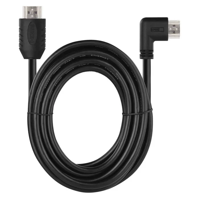 EMOS HDMI kábel 2.0 A-A dugó 90°, 1.5m 4K S10110