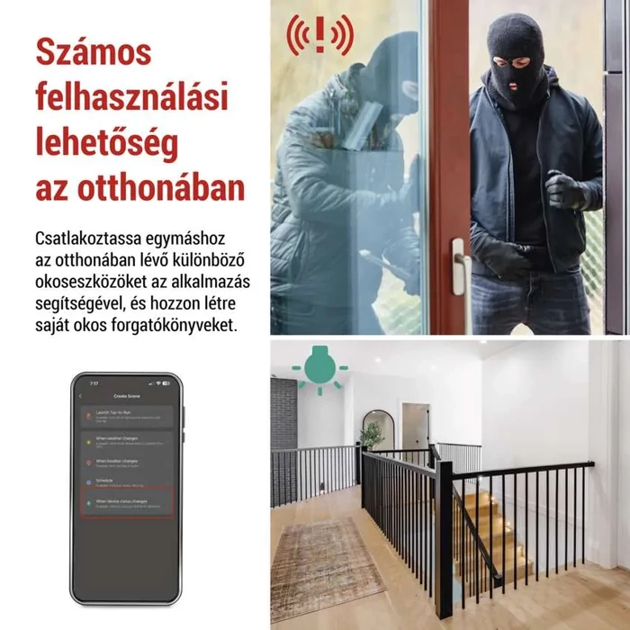 EMOS GoSmart PIR érzékelő mozgásérzékelő IP20, ZigBee 8 m 90° H5020