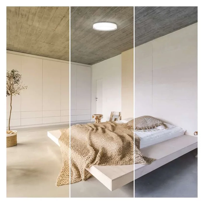 Gosmart Okos LED mennyezeti lámpatest GoSmart kör alakú 45W 2700Lm CCT dimmelhető, WiFi ZM5192