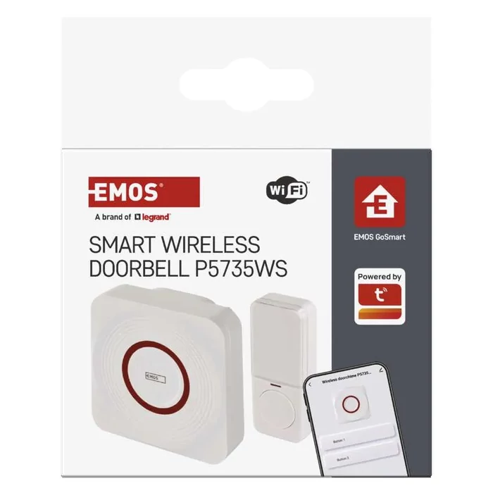 EMOS GoSmart Vezeték nélküli csengő P5735WS wifivel P5735WS