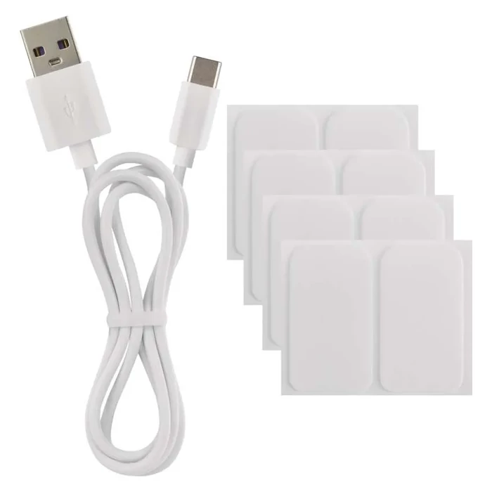 Emos GoSmart LED 5,5W okos dekorációs asztali lámpatest Hexagon fehér 6 részből álló RGBIC dimmelhető WiFi ZIW426R
