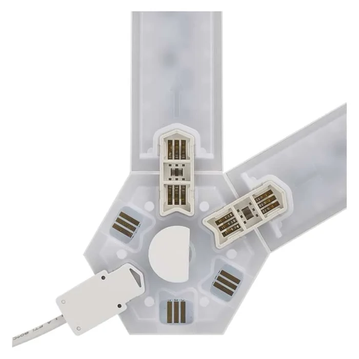 Emos GoSmart LED lámpatest Lines fekete 9 részből álló 34W RGBIC dimmelhető, WiFi ZIW269R