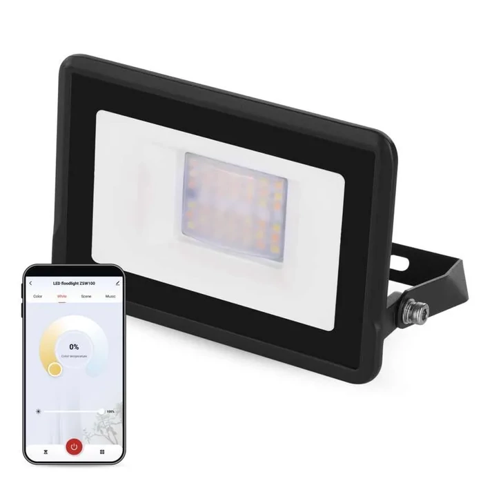 EMOS GOSMART LED reflektor 20W 1720 lm RGB+CCT 3000–6500K IK05 IP65 ZSW100