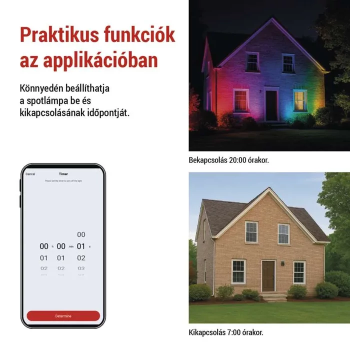 EMOS GOSMART LED reflektor 50W 4300 lm RGB+CCT 3000–6500K IK05 IP65 ZSW101