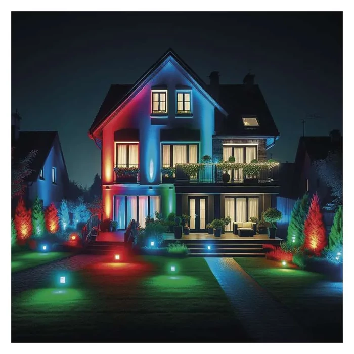EMOS GOSMART LED reflektor 50W 4300 lm RGB+CCT 3000–6500K IK05 IP65 ZSW101