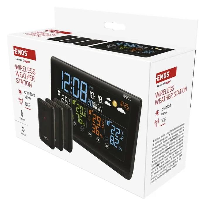 EMOS Meteorológiai időjárás állomás E8614