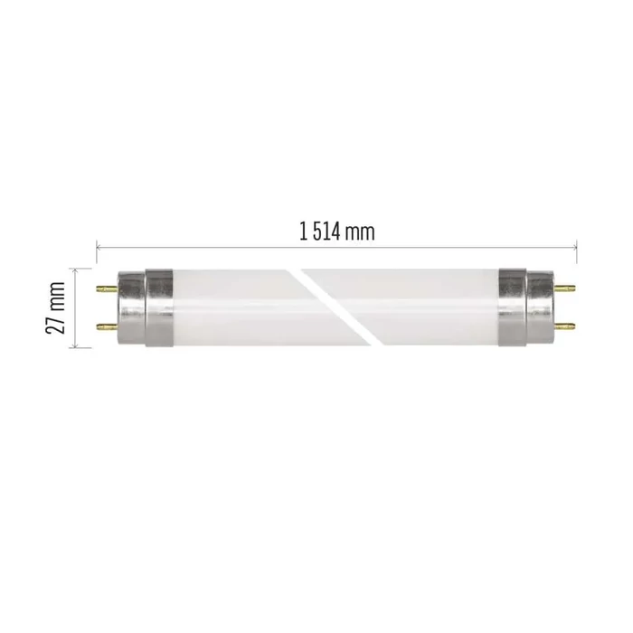 EMOS LED Fénycső T8 24W 169 lm/W 4050 lm 150cm 4000K természetes fehér 5 év garancia Z73237