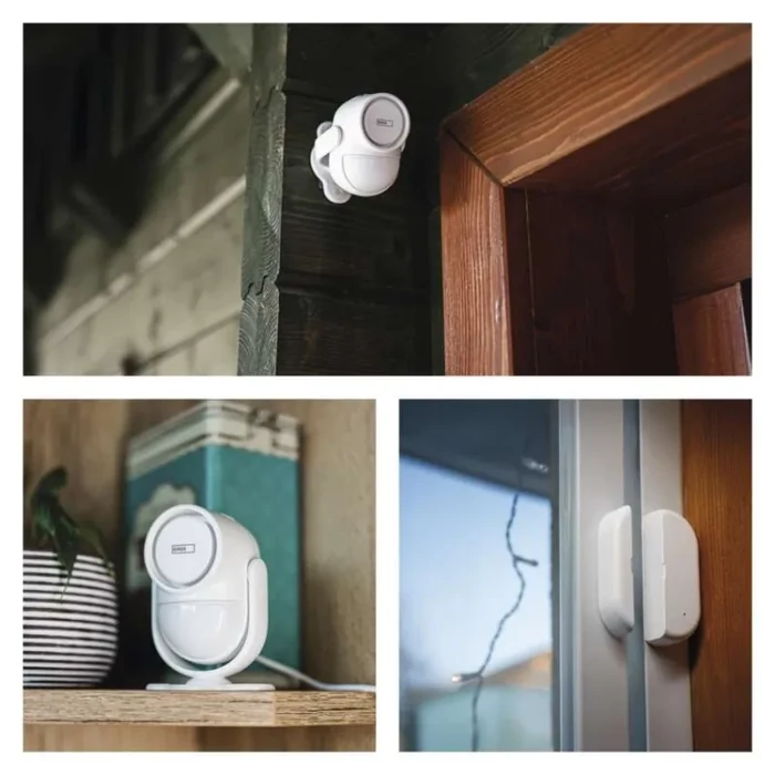 GoSmart riasztó IP‑126L GUARDIAN mozgásérzékelővel, 6× ajtó/ablak érzékelő, WiFi H5030
