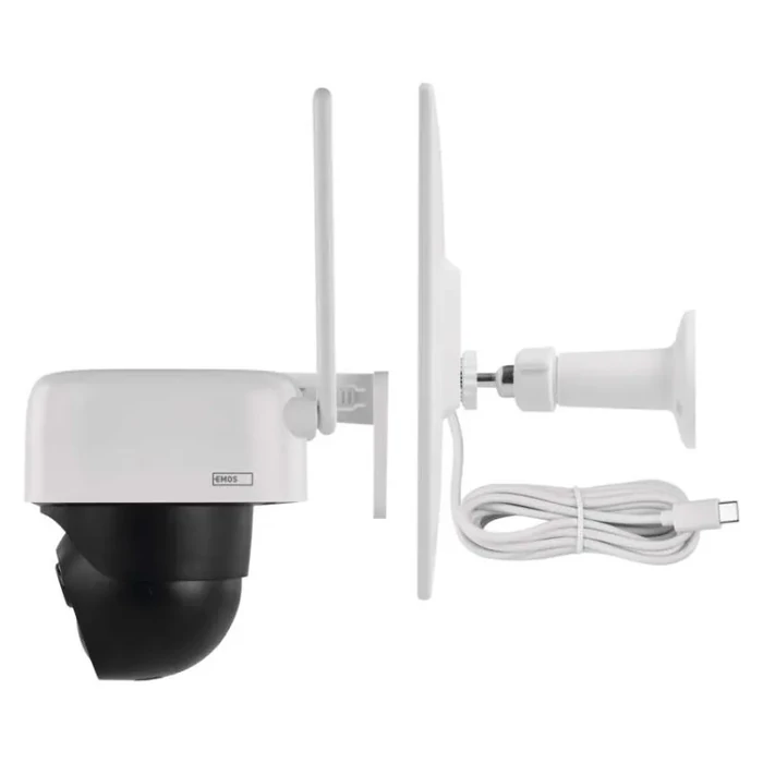 Emos GoSmart Kültéri akkumulátoros kamera IP-1200 WASP wifivel és napelemmel H4067