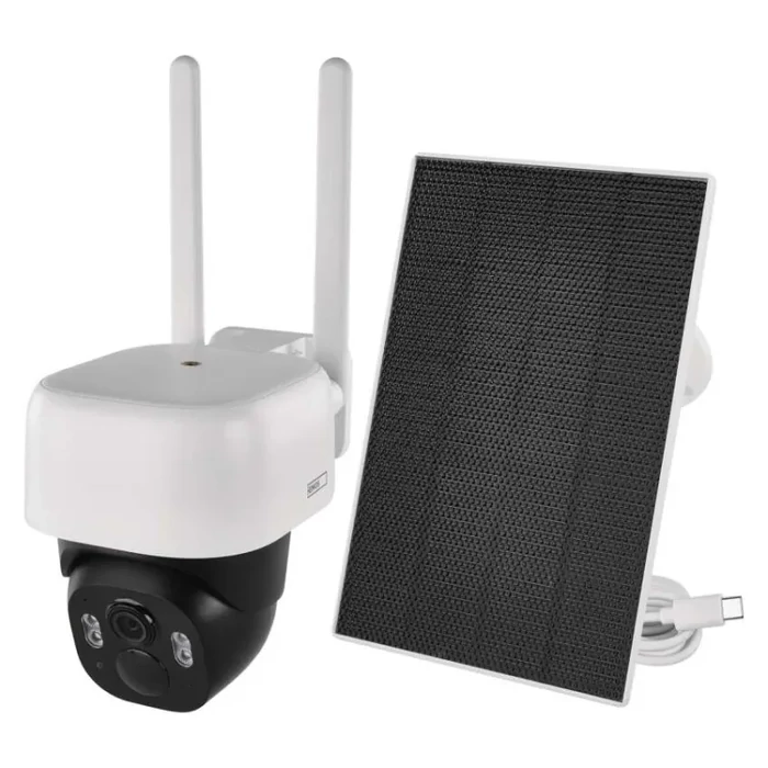 Emos GoSmart Kültéri akkumulátoros kamera IP-1200 WASP wifivel és napelemmel H4067