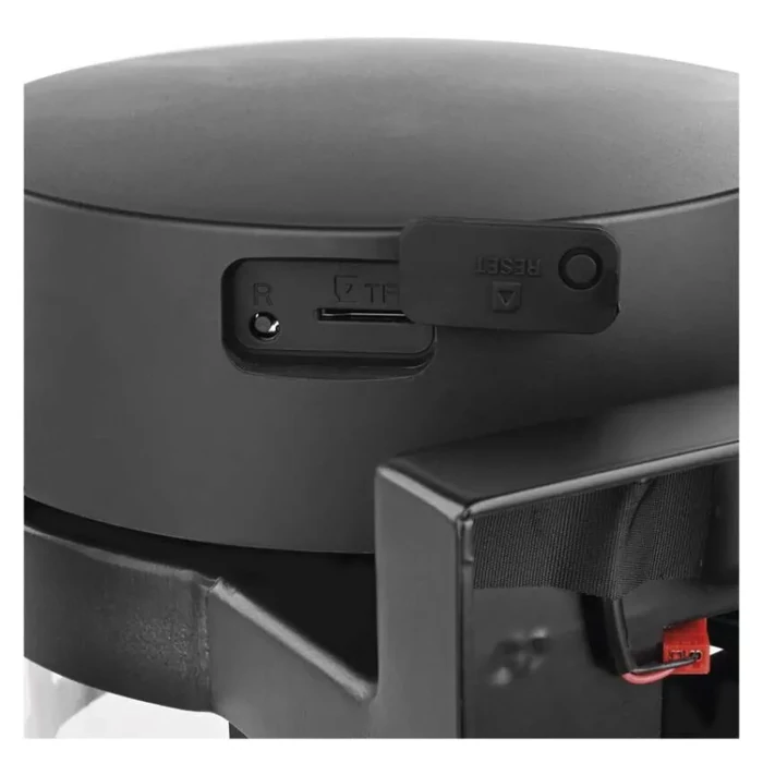 Emos GoSmart Wifis kültéri forgatható kamera IP-1300 LANTERN E27 foglalattal, fekete H4074