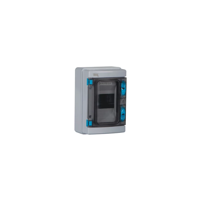Kanlux falon kívüli lakáselosztó 4 modul IP65 KDB elosztódoboz IK10 KDB-IP65 38450 
