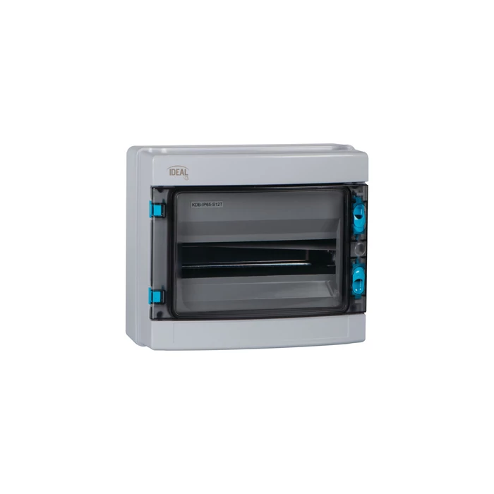 Kanlux falon kívüli lakáselosztó 12 modul IP65 KDB elosztódoboz IK10 KDB-IP65 38452