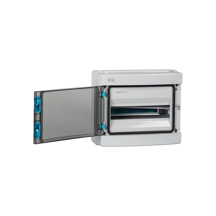Kanlux falon kívüli lakáselosztó 12 modul IP65 KDB elosztódoboz IK10 KDB-IP65 38452