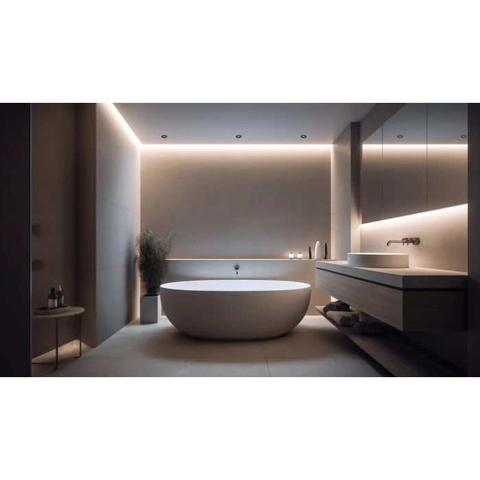 Kanlux Dekorációs spot lámpatest GU10 IP20/44 TALU DSO-W 39540