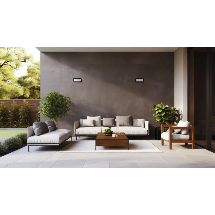 KANLUX kültéri LED fali lámpatest 12W 800Lm IP54 4000K természetes fehér LERTO LED 45817