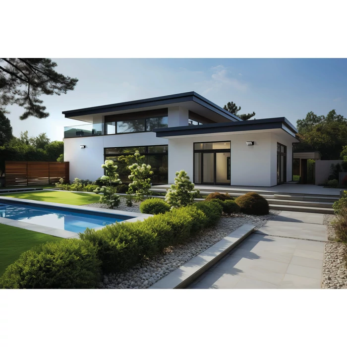 KANLUX kültéri fali lámpatest PIR mozgásérzékelővel 20W 1800Lm CCT 3000/4000/6500K IP44 XERTO EL SE 45819