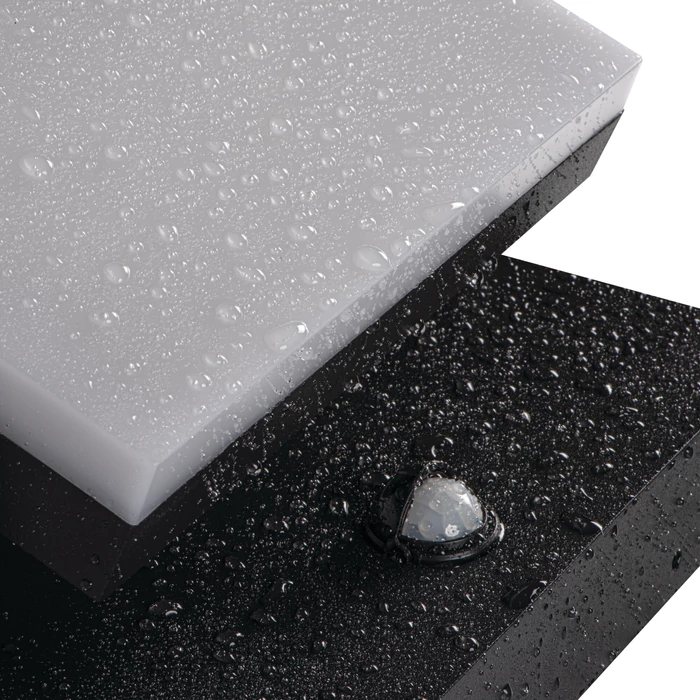 KANLUX kültéri fali lámpatest PIR mozgásérzékelővel 20W 1800Lm CCT 3000/4000/6500K IP44 XERTO EL SE 45819