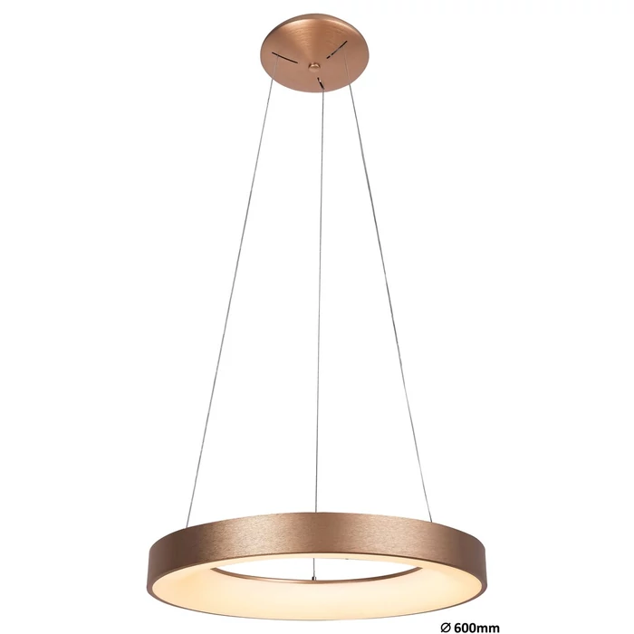 Rábalux Carmella LED függeszték arany 50W 3350lm 4000K IP20 5054
