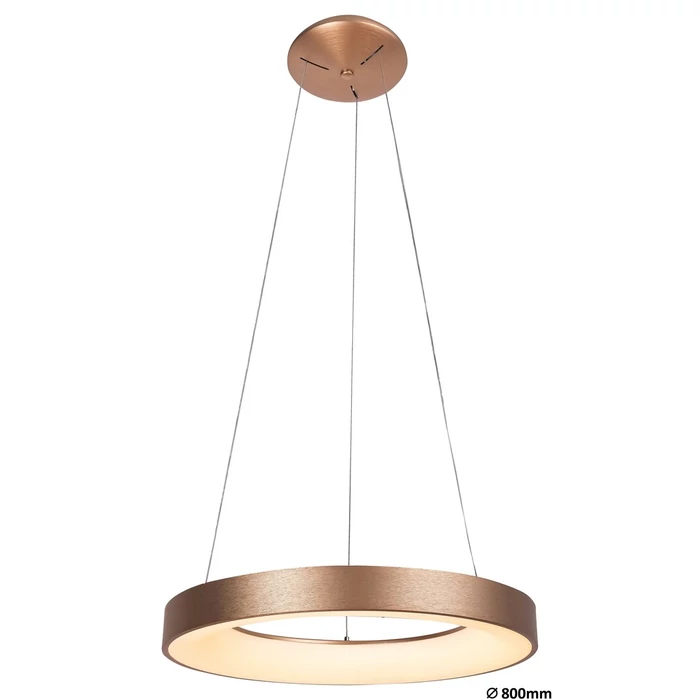 Rábalux Carmella LED függeszték arany 80W 6335lm 4000K IP20 5055