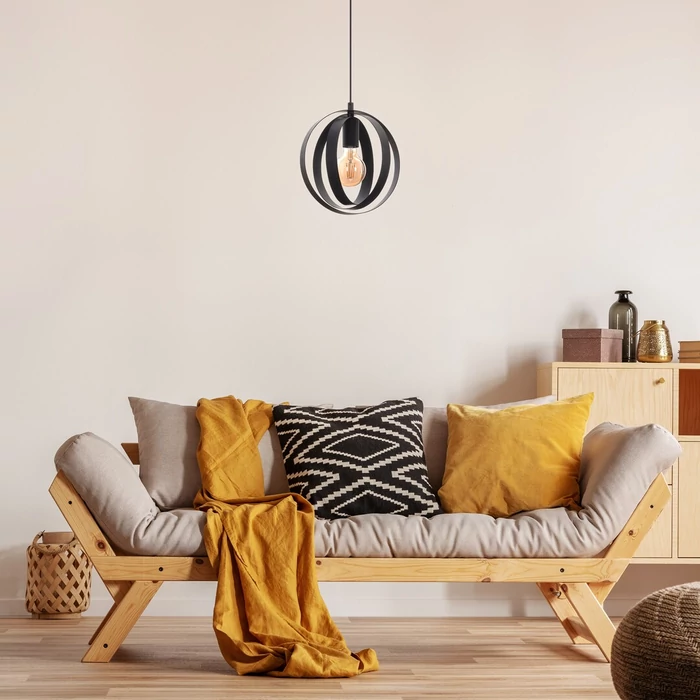 Rábalux Cortado függeszték fekete IP20 5360