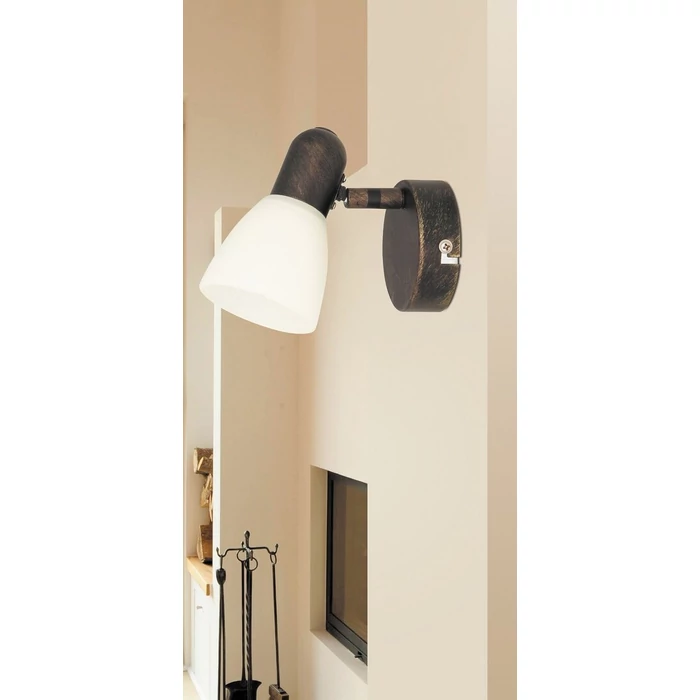 Rábalux Soma fali spotlámpa antik barna IP20 6591