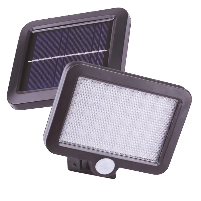Düwi Napelemes szolár 3W 300lm LED lámpa mozgásérzékelővel IP44 6924H