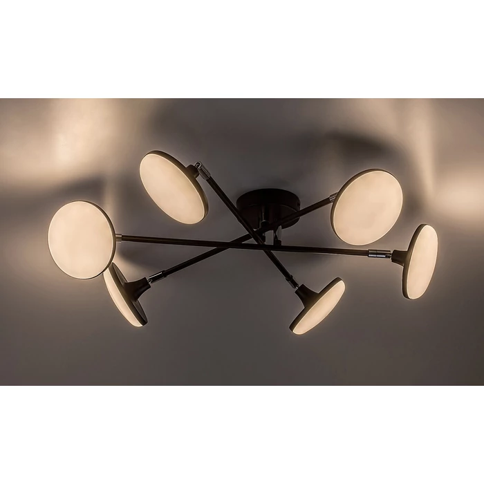 Rábalux Madi mennyezeti LED lámpa 24W 2350lm 3000K fekete 71063
